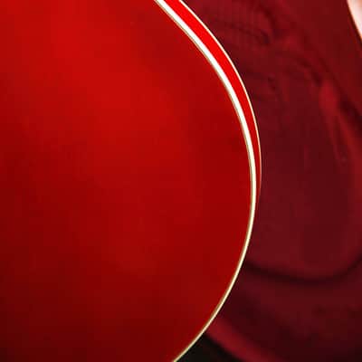 Epiphone Inspired by Gibson Custom 1959 ES-335 Cherry Red Electric Guitar & Hardcase image 16