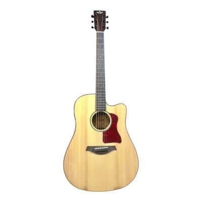 TKA TKA220CEQNT Solid Spruce Top Acoustic Guitar, Fishman EQ, Natural + Free Gig Bag image 2
