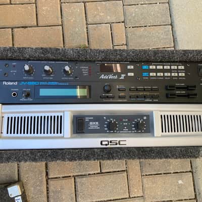 QSC GXD Series GX5 Power Amplifier 1990s - Silver image 4