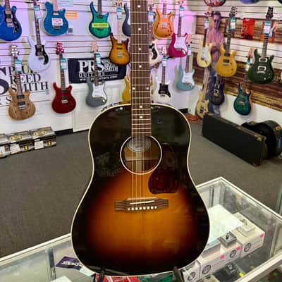 Immagine Gibson J-45 Standard 2025, Vintage Sunburst with Case - Pre Owned - 6