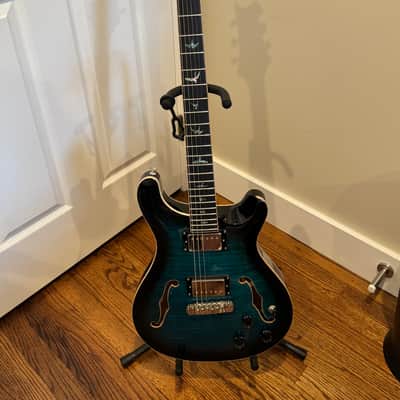 PRS SE Hollowbody II Piezo 2020 - Present Peacock Blue image 1