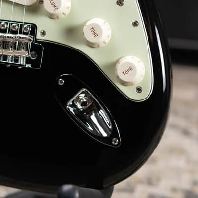 Fender Vintera III Early '60s Stratocaster Electric Guitar - Black with Gig Bag image 11