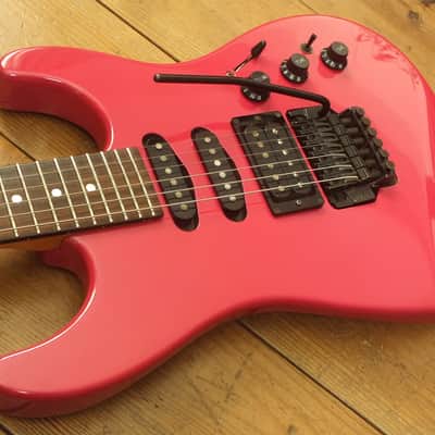 Fender HM Strat Flash Pink Japan / USA 1989 image 24