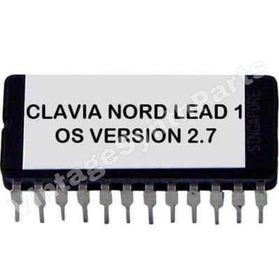 Clavia Nord Lead 1 - Final OS version 2.7 Eprom Rom for Both Keyboard or Rack