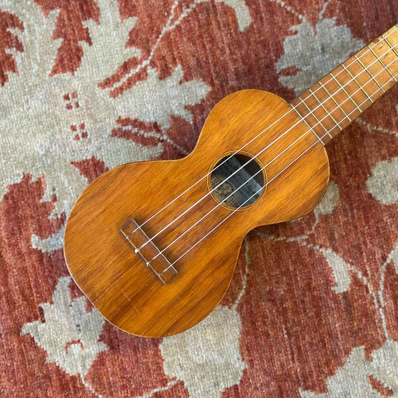 Vintage Jonah Kumalae Koa Soprano Ukulele image 1