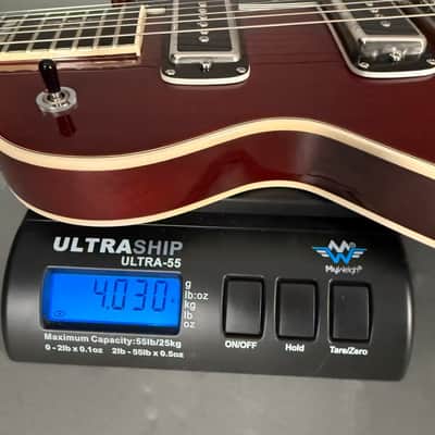Framus Modell S 360 im LP- Style Bill Lawrence P-90s red VINTAGE inkl. Gigbag image 11