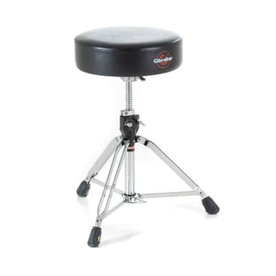 Gibraltar 9608 Drum Throne Round 13" (Chrome/Black) - Drum Throne image 1