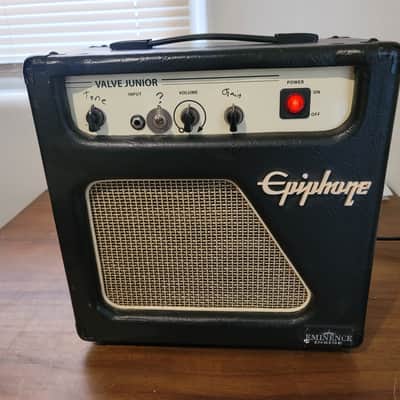 Epiphone Valve Junior Combo Amp Modded Tube Amp Combo w/ Eminence Speaker – Tested Working image 8