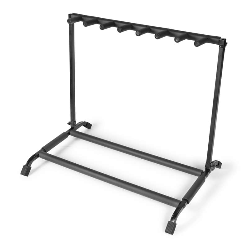 Gator RI-GTR-RACK7 ROK-IT Collapsible 7-Space Guitar Rack Stand 2010s - Black image 1
