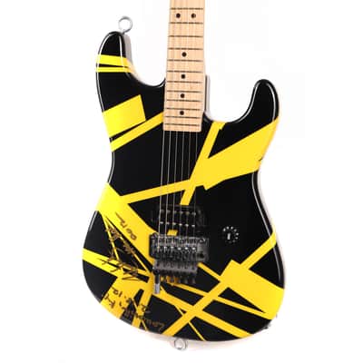 Charvel EVH Art Series Louisville Black and Yellow Stripes 2012 image 5