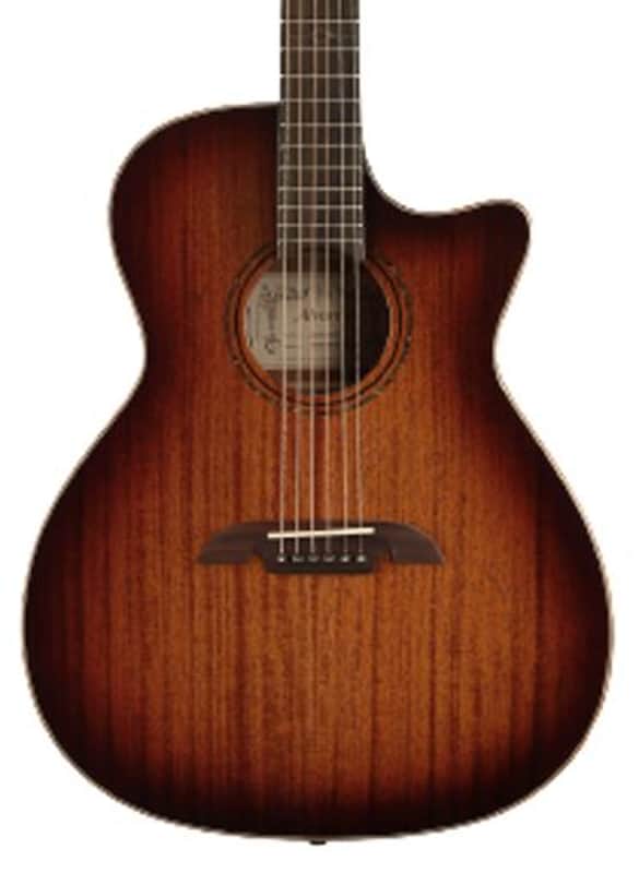 Alvarez 'Limited Edition' Deluxe Grand Auditorium Acoustic Electric Guitar - Shadow Burst image 1