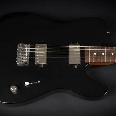 2018 LsL Instruments Baribone Adam Christianson Signature - Black Satin | USA Custom Bariton Telecaster | OHSC image 4