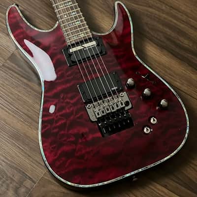 Schecter Hellraiser C-1 FR S BCH in Black Cherry image 4