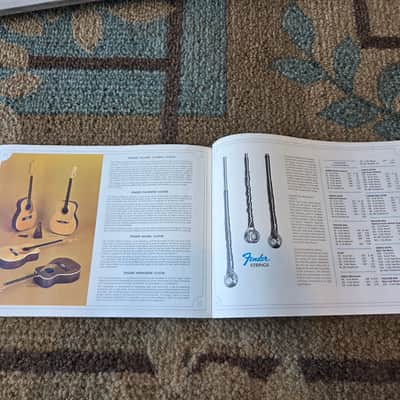 Vintage 1966-1967 Fender Musical Instruments Full-Line Catalog! Rare, Original Case Candy, Paperwork! image 18