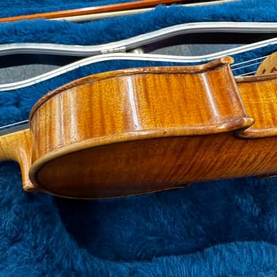 Robert A. Dolling 1920's Markneukirchen Violin 4/4 image 12