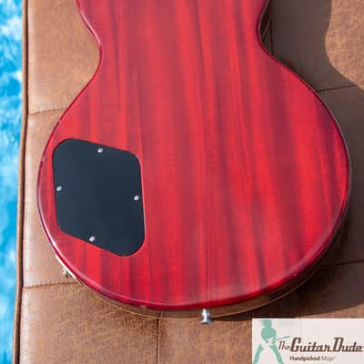 1999 Epiphone by Gibson LPS-80 '58 Reissue Style Les Paul Standard -w Open Book Headstock - Heritage Cherry Sunburst - Made in Japan! Pro Set Up w Perfect Frets/Action/Intonation image 10