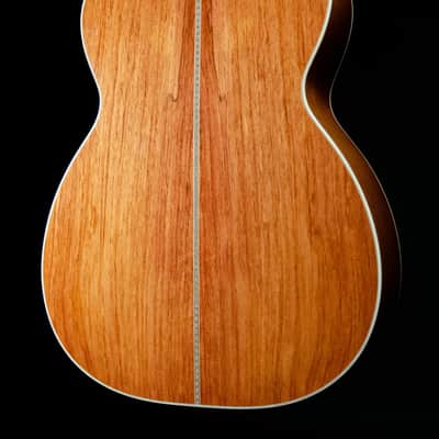 Bourgeois 2018 Large Soundhole Aged Tone OM, Torrefied Adirondack, Guatemalan RW, NAMM Show - VIDEO image 5
