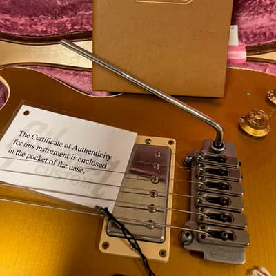 Gibson Custom Shop Luthman Ltd Edition #3 of 9 (aka Joe Perry Signature "Gold Rush" Axcess ) image 7