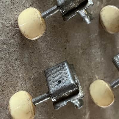 1964 1965 1966 set Fender Musicmaster Duo Sonic Mustang guitar tuners tuning pegs image 3