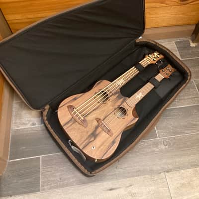 Ortega Double Neck Ukulele Tenor / Bass w/Case image 12