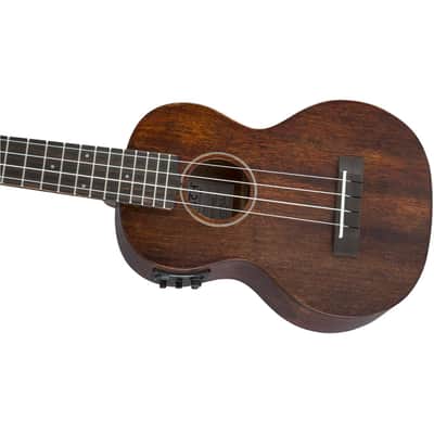 Gretsch G9110-L A.E. Concert Long-Neck Ukulele with Gig Bag, Vintage Mahogany Stain image 9