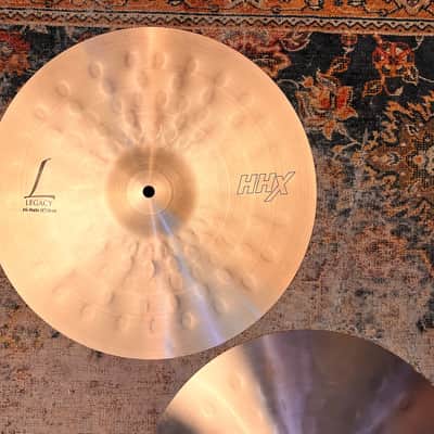 Sabian HHX LEGACY 15” Hihats PERFECT SHAPE! 984 1330 g LIGHT COMPLEX! Don’t Pay $720 image 3
