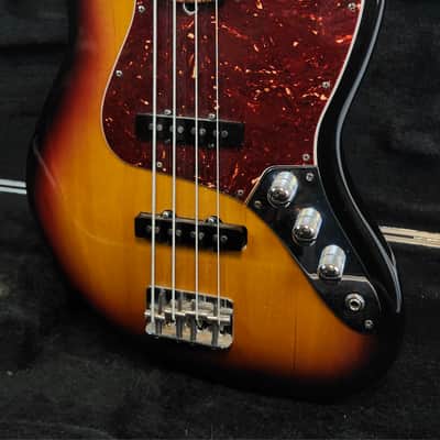 Vintage Fender 2000 American Standard Jazz Bass, RW FB, 3-Color Sunburst W/TSA Case image 4