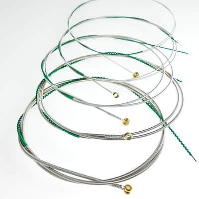 GHS Strings GHS Balanced Nickels 5 Bass Strings Light Gauge, 40-126, (37.25" Winding) (5L-NB) image 6