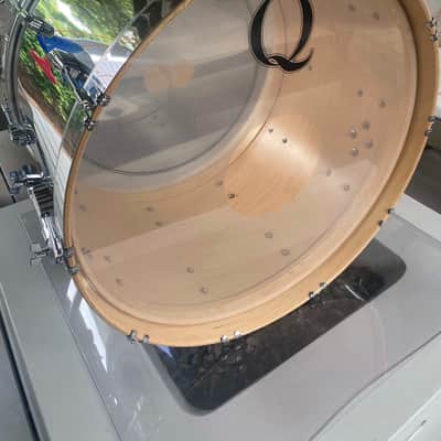 Q Drum Co. Chrome Over Maple Custom Drum Set (24x16", 13x9", 16x16") image 5