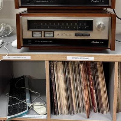 Accuphase Solid Walnut Custom Cabinet, C-200, P-300, T-100 (Pre-Order) image 3
