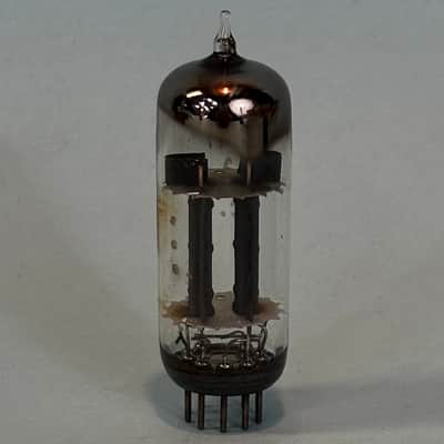 1956 General Electric 12BH7A Vintage 1950s Gray Plate D Getter Tube! T531 image 3