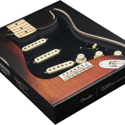 Fender Pre-Wired Strat Pickguard - Custom '69 SSS, BWB 11 Hole Pickguard image 6