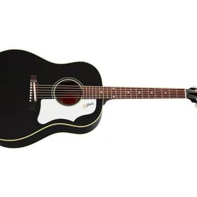 GIBSON - 60S J-45 ORIGINAL, ADJ SADDLE NO PICKUP EBONY image 8