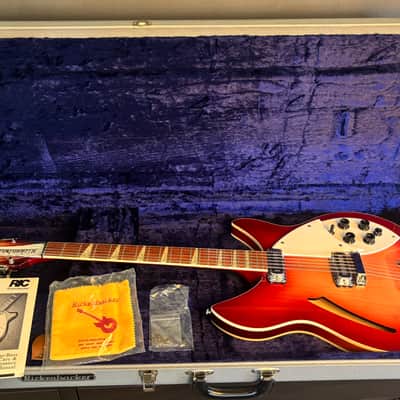 1993 Rickenbacker 360/12V64 Fireglo 12-String – Vintage Reissue – OHSC image 16