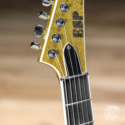 ESP USA Horizon-II Seymour Duncan Guitar w/ Case – Gold Sparkle image 5
