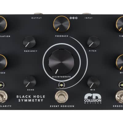 Collision Devices Black Hole Symmetry Delay + Reverb + Fuzz Pedal [USED] image 1