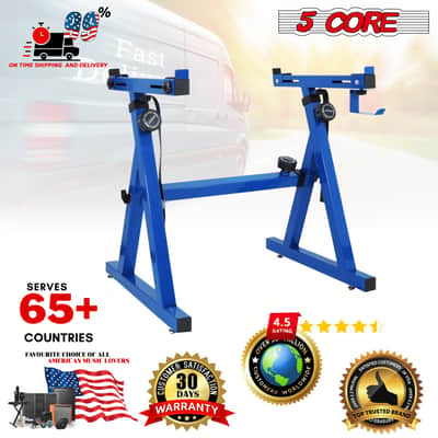 5 Core Keyboard Stand Z Shape Adjustable Foldable Heavy Duty Key Board Piano DJ Controller Stands image 11