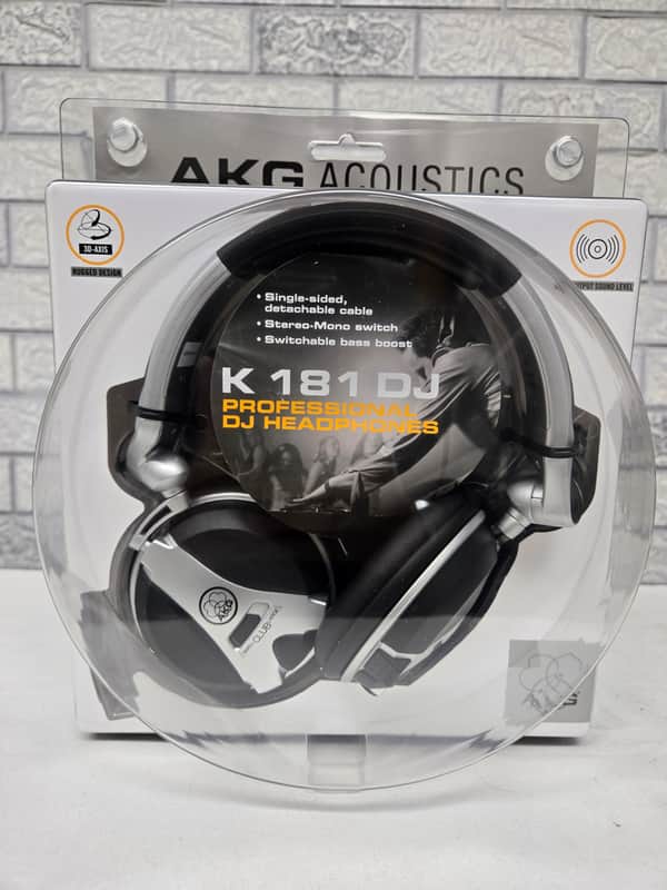 AKG K181 DJ Professional Closed-Back Headphones – B‑Stock image 1