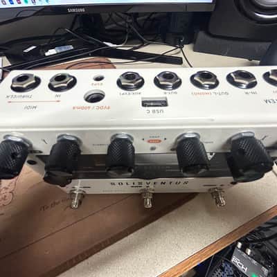 GFI System GFI System Solis Ventus Dual‐Engine Delay and Reverb Pedal 2025 White image 3