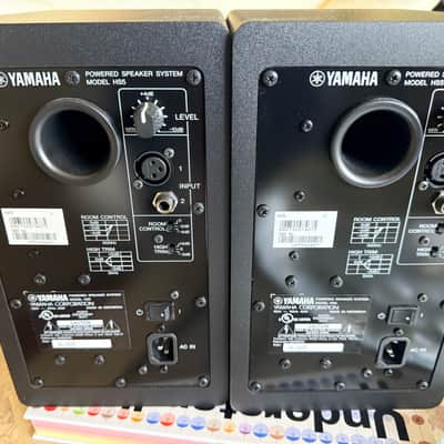 Yamaha HS5 5" Powered Studio Monitor (Pair) 2015 - Present - Black image 2
