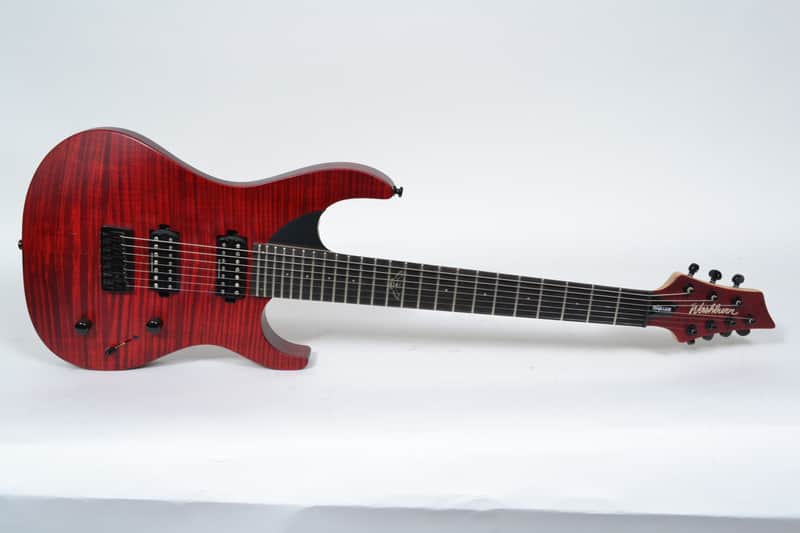 Washburn PXM170FCRM Parallaxe 7 STRING Electric Guitar, Trans | Reverb
