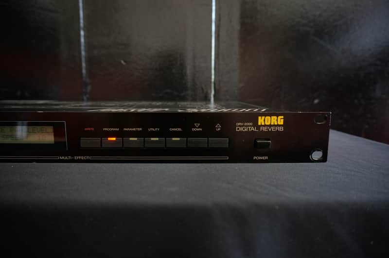 Korg DRV-2000 Vintage 80's Digital Reverb 1U Rack Effects Unit