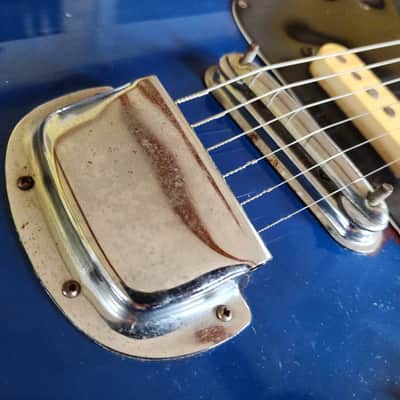 Cort mini short-scale SS strat  - blue image 3