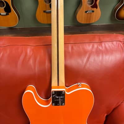 Fender Limited Edition Parallel Universe Series Deluxe Thinline Super Telecaster Orange image 18