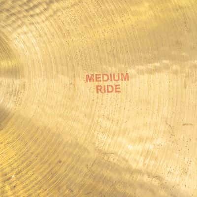 Vintage Paiste Formula 602 Ride Cymbal - Bright Mellow Medium - 20" - 2400g image 3
