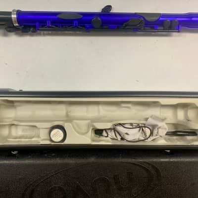 Nuvo Flute 2.0 Metallic blue with hard case image 10