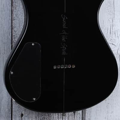 Sozo Z Series Z8SCBK Single Cut Solid Body Electric Guitar with Hardshell Case image 8