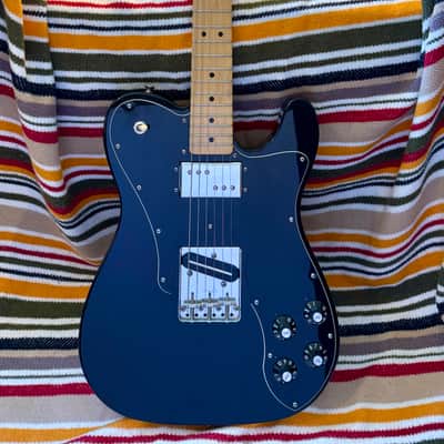 Fender Classic Series '72 Telecaster Custom 2001, Modified - Black image 1