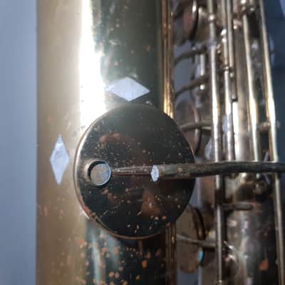 1934 BUESCHER TRUE TONE BARITONE SAX USA image 22