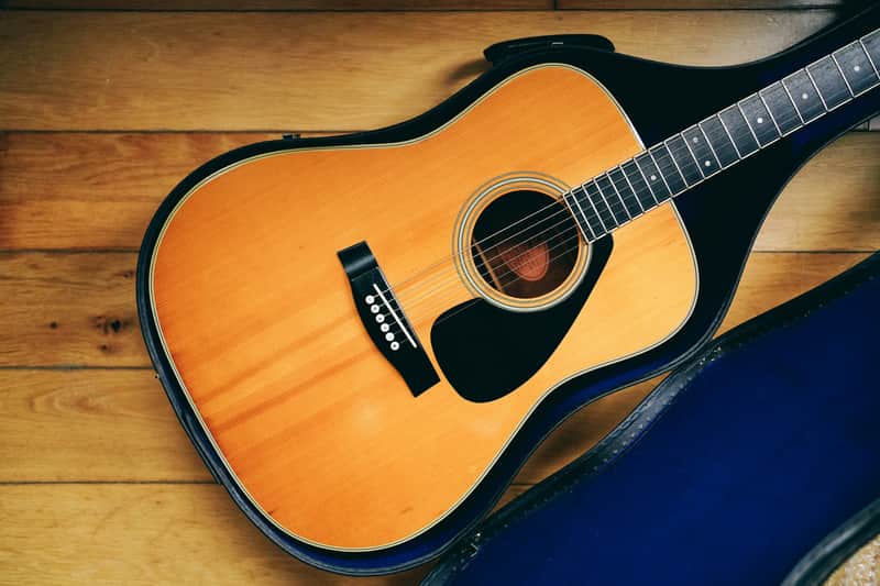 1970s Yamaha FG-201B – Made in Japan | Low Action | Hard Case | Good Condition image 1